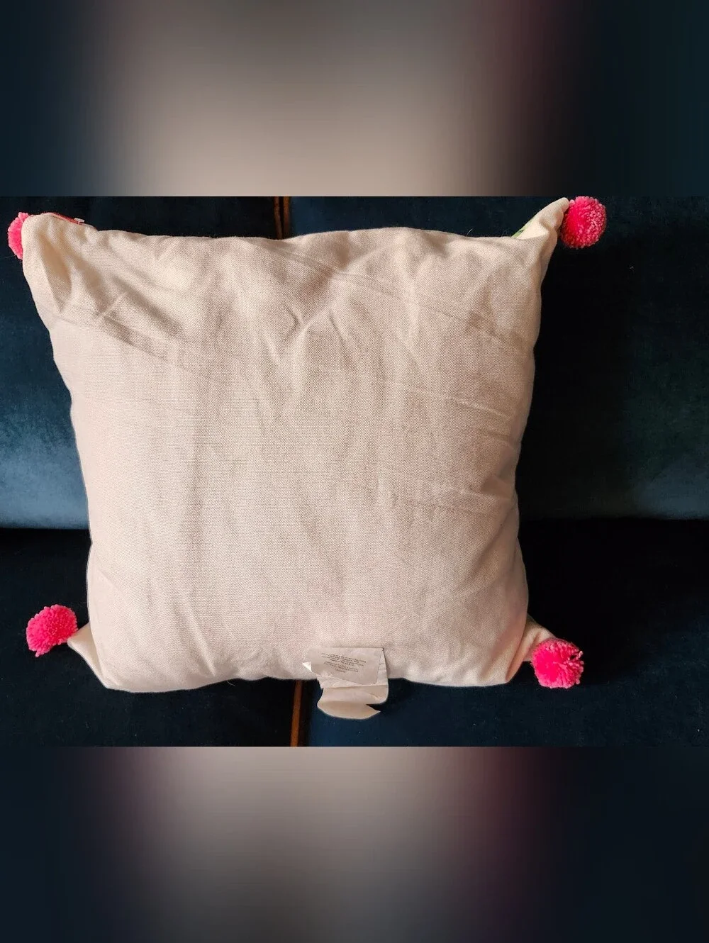 Pier 1 Vibrant Pink Flamingo Decorative Outdoor Pillow